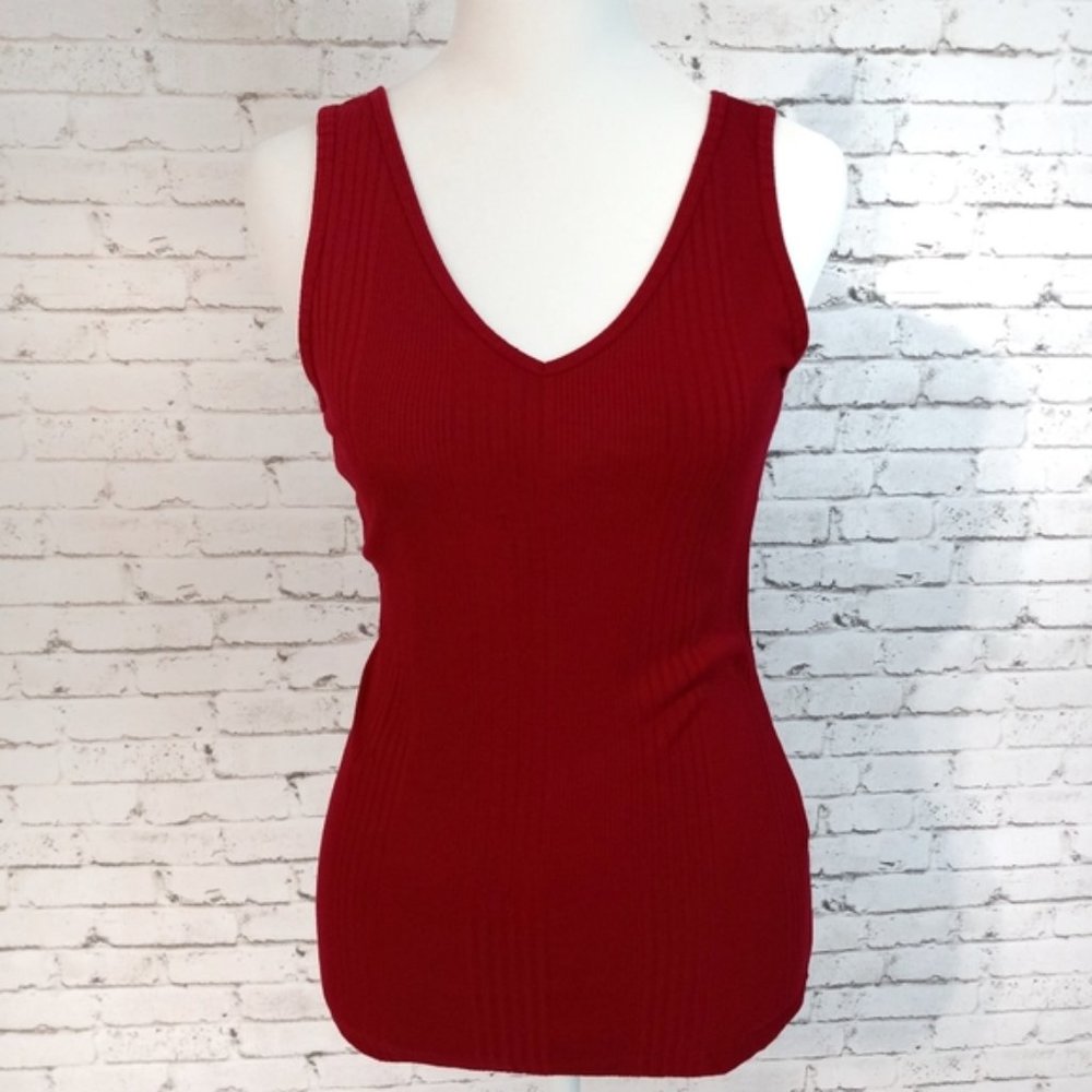 Banana Republic Red Tank Sweater New